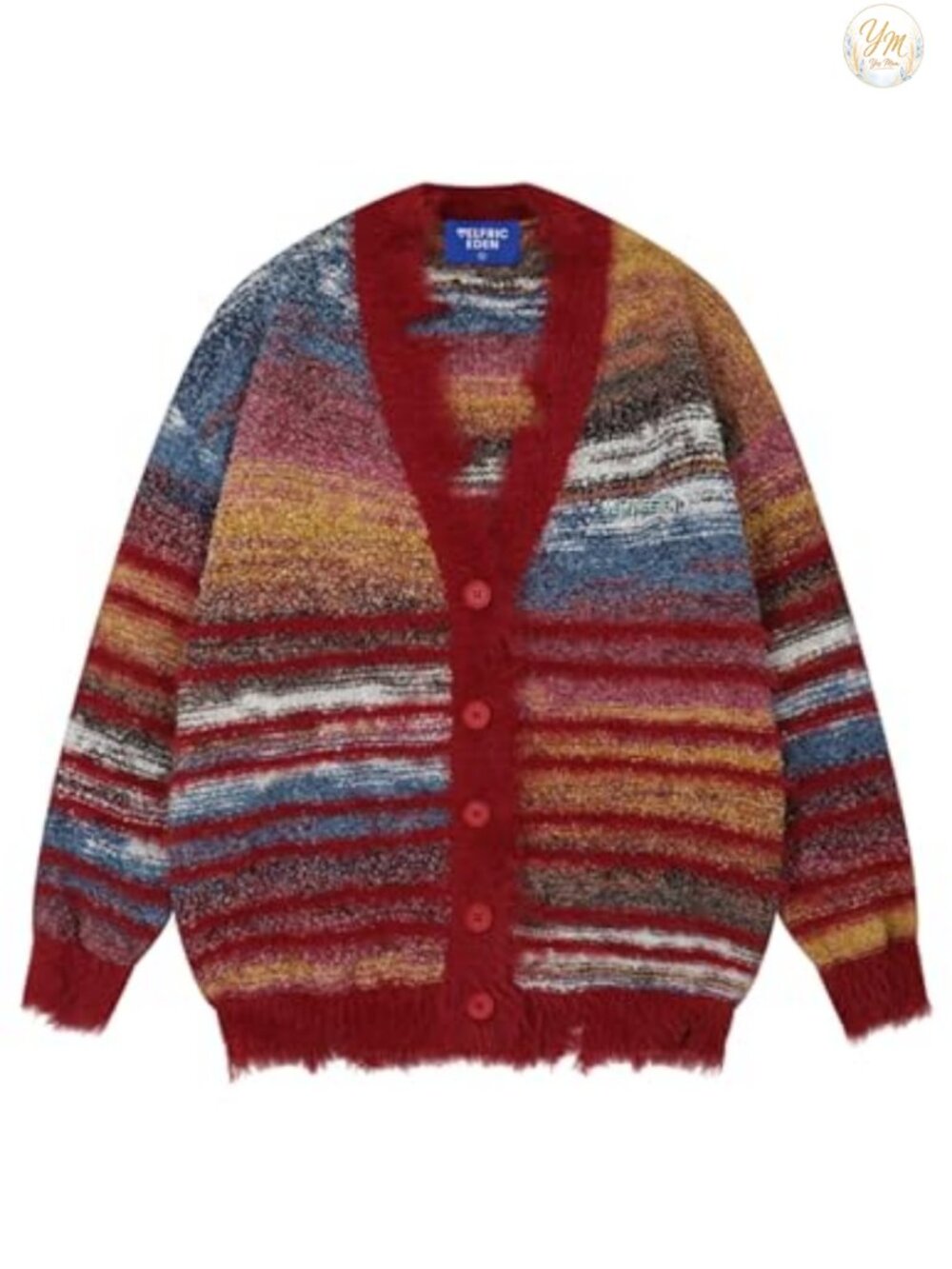 Open Front Cardigan Knit Sweater Soft Y2k Vintage Streetwear